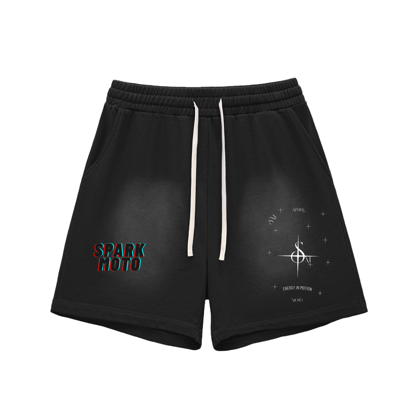 Spark Moto Sun Fade Cotton Shorts
